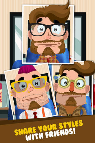 A Hipster Shave Crazy Hair-cut Style Maker screenshot 4
