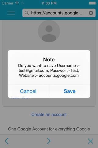 Password Manager - One Tap Login Browser screenshot 4