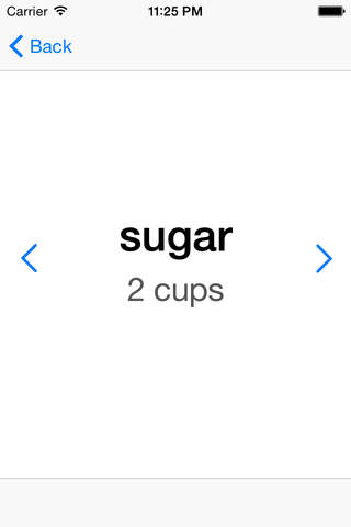 Ingredients - A Simple App for Remebering the Ingredients of Your Favorite Recipes screenshot 3