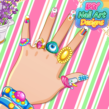 DIY Nail Art Designs LOGO-APP點子