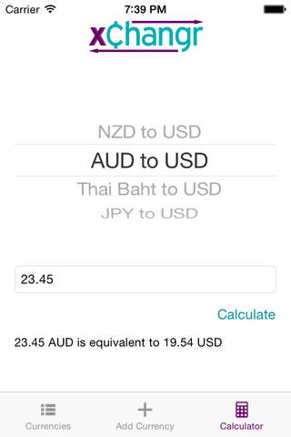 Static Currency Exchange Free screenshot 4