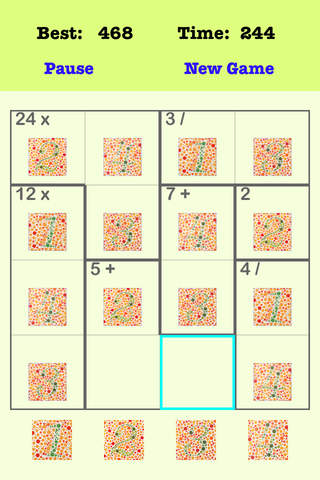 Are You Clever? Color Blind 4X4 Puzzle screenshot 2