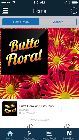 【免費商業App】Butte Floral and Gift Shop-APP點子