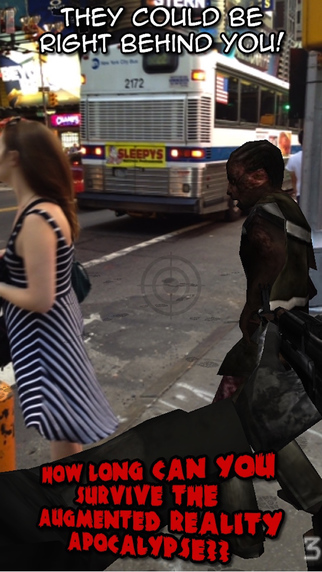 【免費遊戲App】Zombies Everywhere! Augmented Reality Apocalypse v2 (Halloween Edition)-APP點子