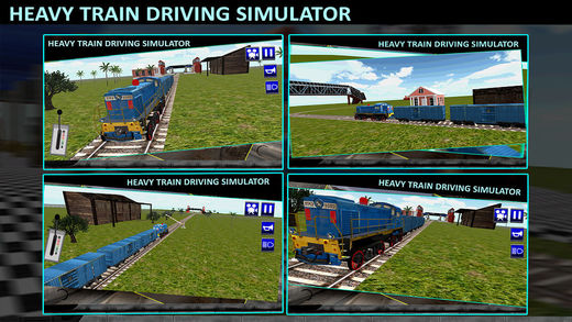 【免費遊戲App】Heavy Train Driving Simulator - 3D Engine Parking-APP點子