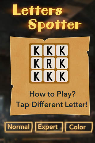 Letter Spotter - Find My Odd Shape Alpha Word Out screenshot 2