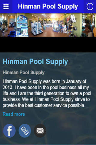 Hinman Pool Supply screenshot 2