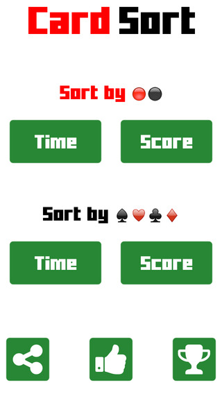 【免費遊戲App】Card Sort-APP點子