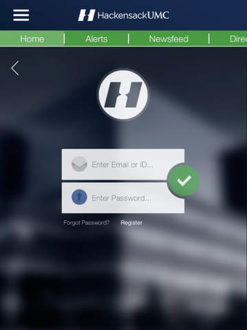 HackensackUMC Mobile Access(HD) screenshot 2