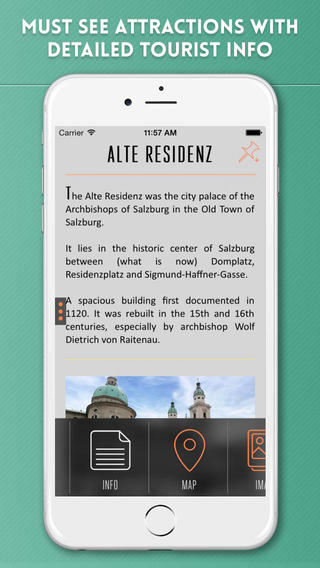 【免費旅遊App】Salzburg Travel Guide with Offline City Street and Metro Maps-APP點子