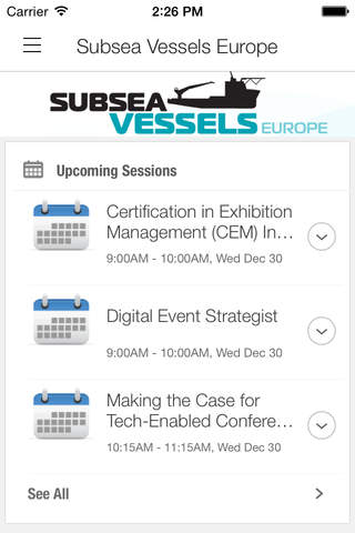 Subsea Vessels Europe screenshot 2