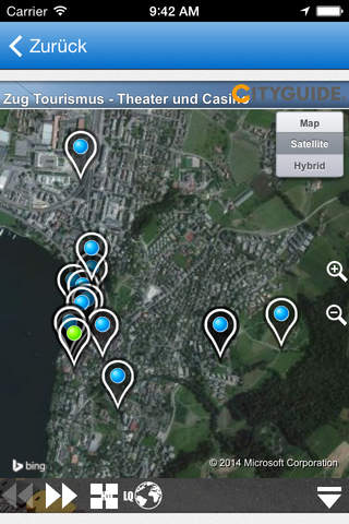 Cityguide Zug screenshot 2