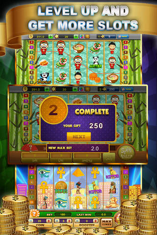 Mega Fortune Slots - Real Casino Slot Machine Experience with Fun Las Vegas Casino Bonus Games, Huge Cash Jackpots and Win Big Prizes screenshot 2