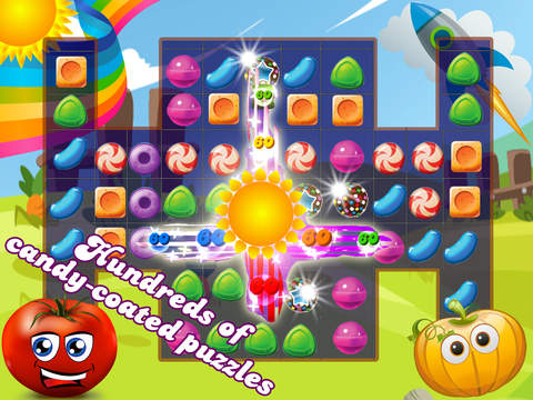 【免費遊戲App】Fruit Sweet Crunch Saga – Race and Match 3 Fruits-APP點子