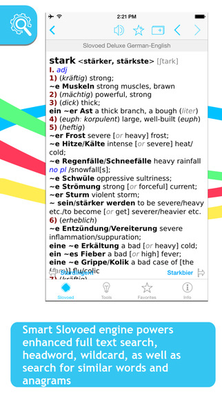 【免費書籍App】German <-> English Slovoed Deluxe talking dictionary-APP點子