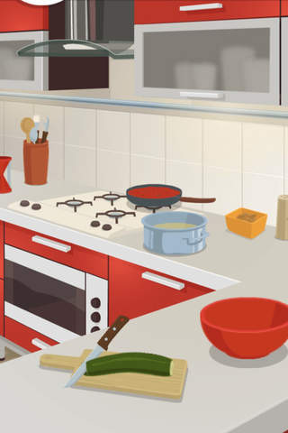 Zucchini Spaghetti Bolognese - Vegan Cooking Recipe with Emma: Game for Kids screenshot 4