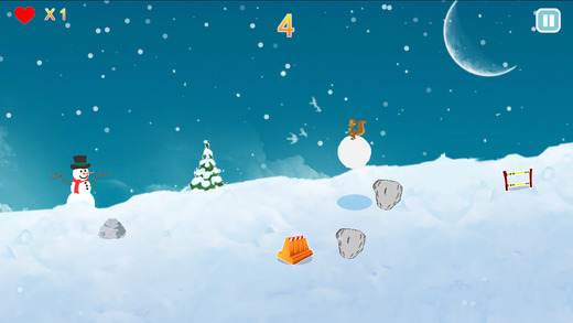 【免費遊戲App】Snowball Rolling-APP點子