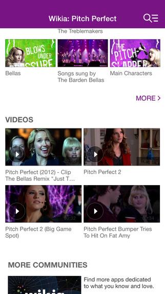 【免費書籍App】Wikia: Pitch Perfect Fan App-APP點子