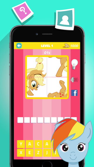 Quiz Words My Pony Edition - Best My Little Pony Trivia Game Free