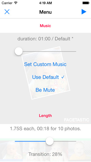 【免費攝影App】Facetastic - slideshow maker to create time-lapse movies by keeping face photos aligned during transitions-APP點子