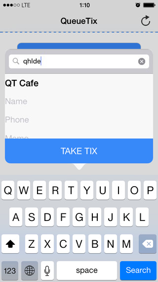 【免費生產應用App】QueueTix-APP點子