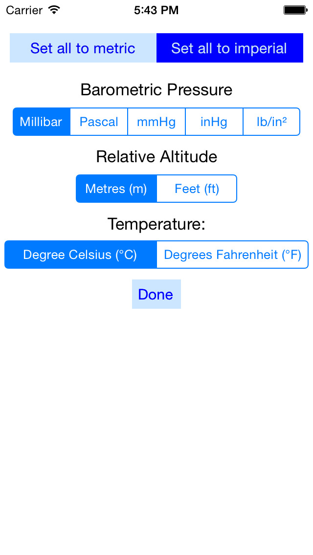 App Shopper: Barometer for iPhone 6 & 6 Plus (Weather)