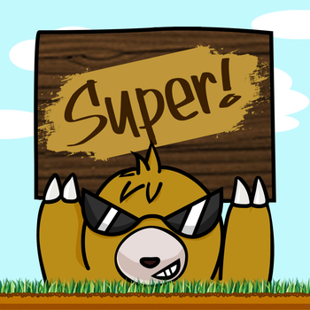 Super! MoguraHunter LOGO-APP點子