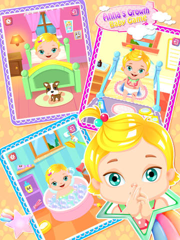 【免費遊戲App】Anna's Growth-Baby Game-APP點子