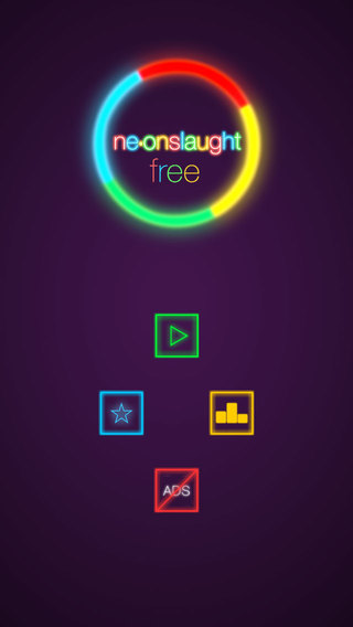 【免費遊戲App】Neonslaught-APP點子