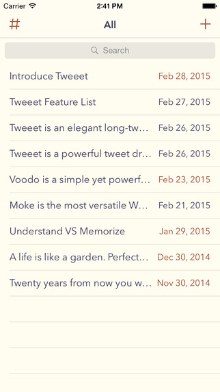 Tweeet for Twitter — Tweet Draft Box Long-Tweet Tool