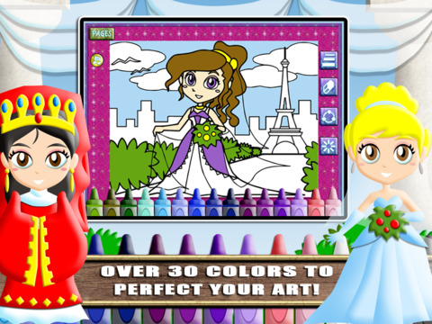 免費下載遊戲APP|My Princess Wedding Coloring Book PRO! - Paint, Color, and Draw Frozen Fairy Tail for Girls app開箱文|APP開箱王