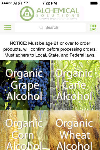 The Organic Alcohol Company screenshot 2