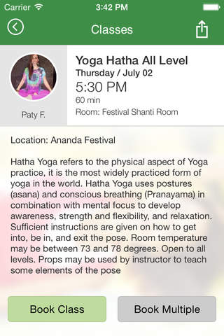 Ananda Yoga and Wellness screenshot 4