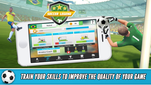 【免費遊戲App】Soccer Legend - World Star-APP點子