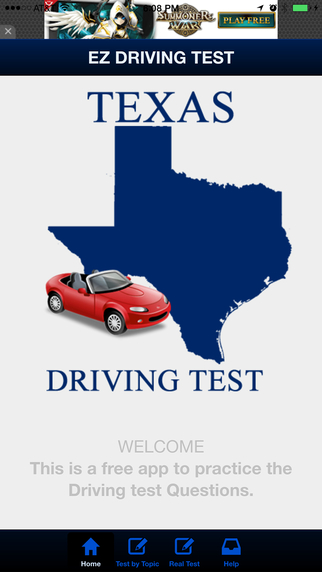 Texas Basic Driving Test