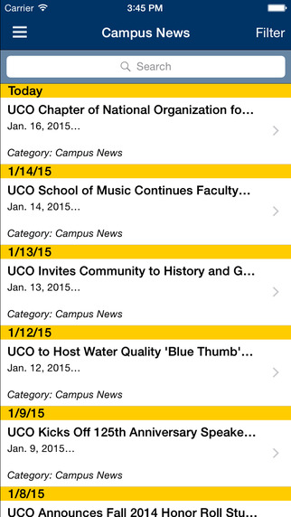 【免費教育App】University of Central Oklahoma Mobile Application-APP點子