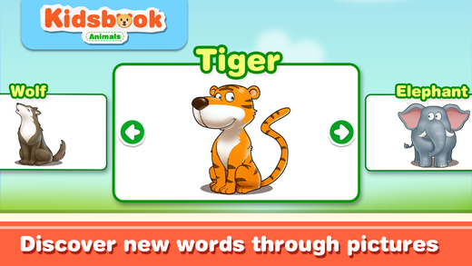 【免費遊戲App】KidsBook: Animals - HD Flash Card Game Design for Kids-APP點子