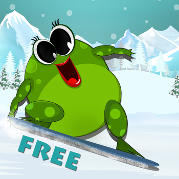 Frogs Can Ski : The Incredible Winter Creature First Snow Day - Free 遊戲 App LOGO-APP開箱王