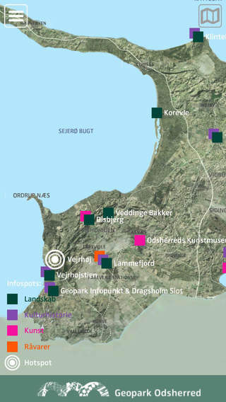 【免費教育App】Geopark Odsherred - LANDSKABET SOM ISEN SKABTE-APP點子