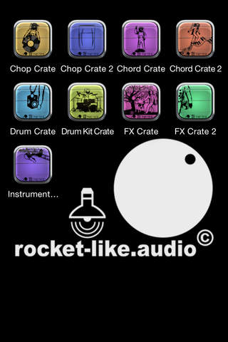 Chop Crate Inter-App Audio (IAA) Edition - rocket-like.audio screenshot 2