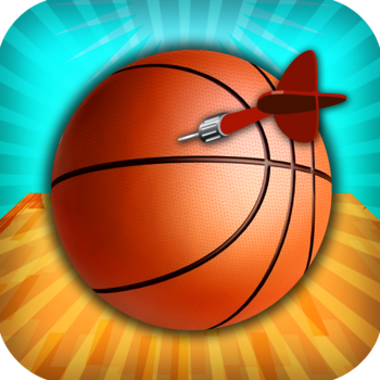 Hoops Shot - Basketball Pop Dart Shooting Game (For iPhone, iPad, iPod) LOGO-APP點子