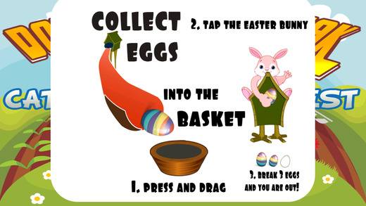 【免費遊戲App】Don't Drop & Break the Easter Eggs Catching Basket Test-APP點子