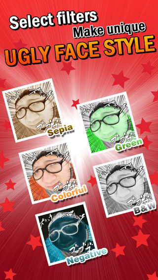 【免費攝影App】Ugly Face Camera - Free cartoon stamp & deco, picture editor, immediate sharing-APP點子