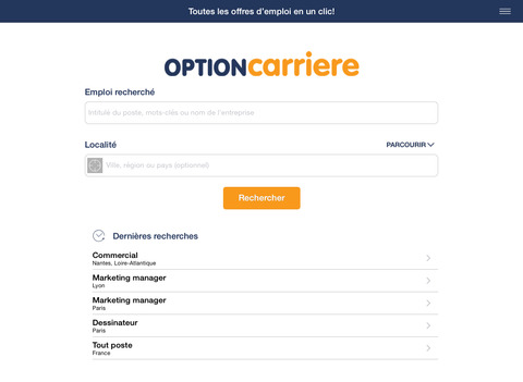 【免費商業App】Optioncarriere - Recherche d'emploi, recrutement, job-APP點子