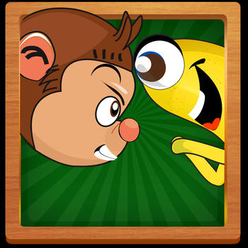 Monkey Vs Bananaman LOGO-APP點子