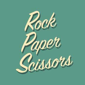 Rock and Paper and Scissors LOGO-APP點子