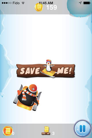 Penguin Racer - A Penguins Super Adventure In The Airborne Artic screenshot 4