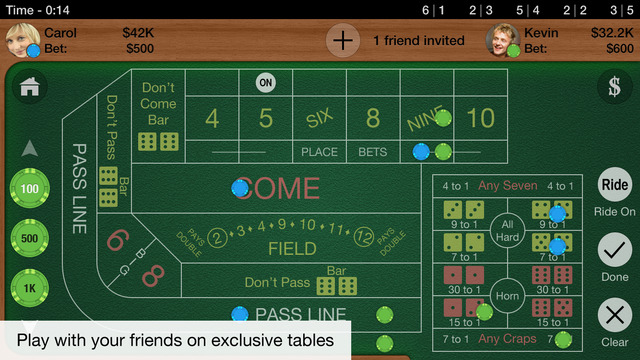 【免費遊戲App】Craps Multiplayer-APP點子