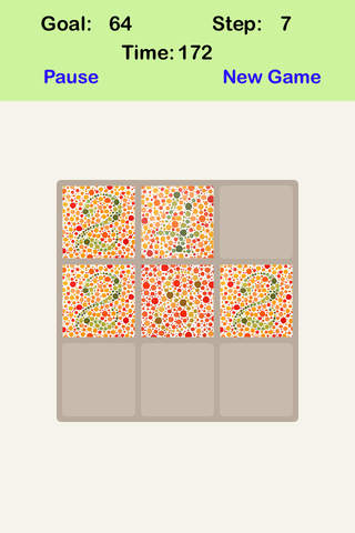 Color Blind 3X3 - Sliding Number Block And  Playing With Piano Sound screenshot 3