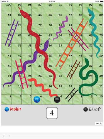 【免費遊戲App】Snakes And Ladders Board Game-APP點子